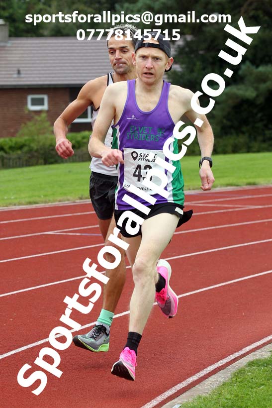 3000 metres, NECAA Open Meeting, Morpeth, Sunday, September 27th. David T. Hewitson/Sports for All Pics